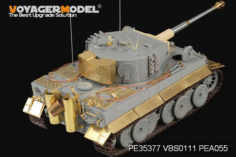 Voyager PE35377 6 heavy combat vehicle tiger type mid-term upgrade metal etch (Weilong 6660)