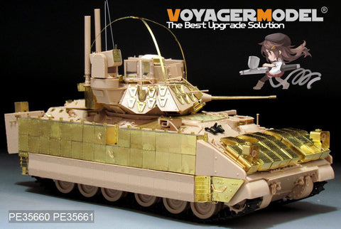 Voyager PE35661 M2A3 "Bradley" infantry combat vehicle additional reaction armor metal etch