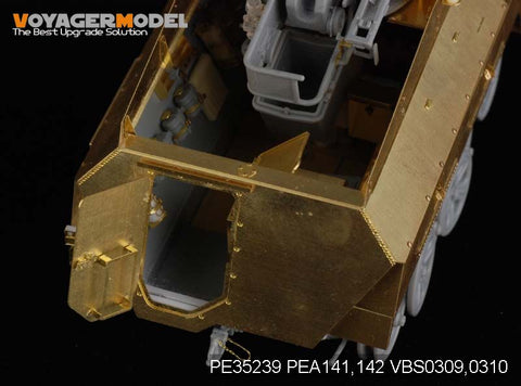 Voyager model metal etching sheet PE35239 Sd.Kfz.250/8 "Stummel" half track fire support vehicle etch