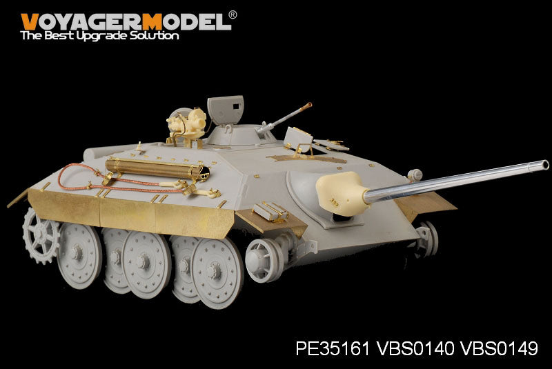 Voyager model metal etching sheet PE 35161 metal etching parts for upgrading german e - 25 plan chariot during world war ii