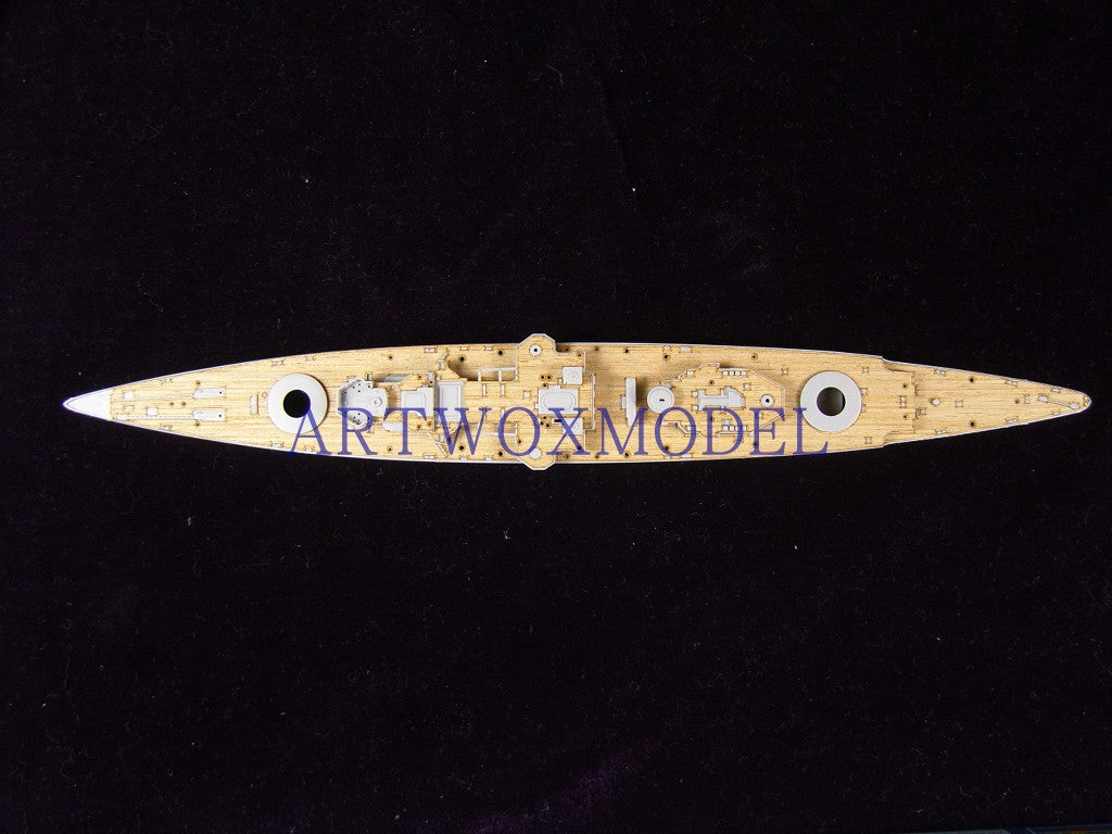 Artwox model wooden deck for Trumpeter 05774 German Admiral Grafspy 1939 wooden deck AW20032