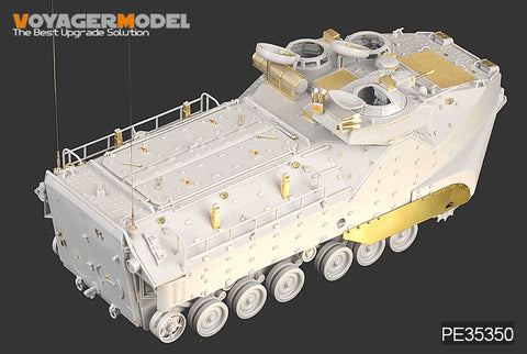 Foyager PE3550 AAVP-7A1 RAM / RS modified amphibious personnel carrier upgrade with metal etching