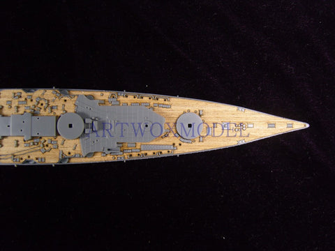 ARTWOXFujimi 420189 day naval battleship (full hull version) wooden deck AW20053