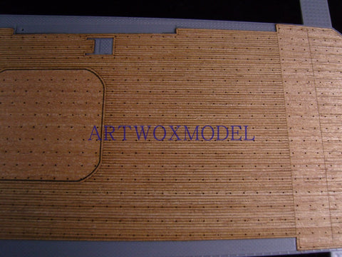 Artwox model wooden deck for Fujimi 600048 old Japanese Navy aircraft carrier Rui wood deck AW10027