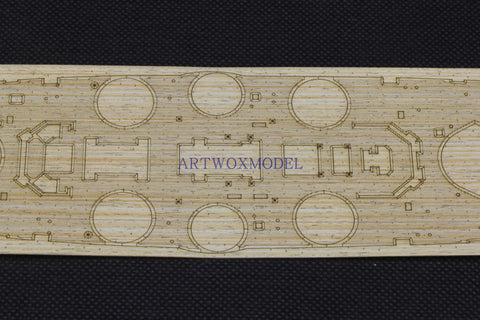 Artwox model wooden deck for Hobby boss 86508 British Lord Nelson former fearless wooden deck AW10142