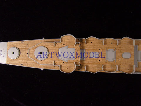 Artwox model wooden deck for trumpeter 05310 San Francisco cruiser 1944 wooden deck AW10068
