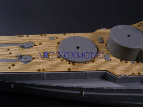 Artwox model wooden deck for Fujimi 600017 Japan High Speed Battleship Hazel Wood Deck AW10084