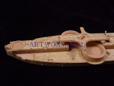 Artwox model wooden deck for S-MODEL PS700001 Beiyang Water Division flagship Dingyuan wooden Deck AW20012