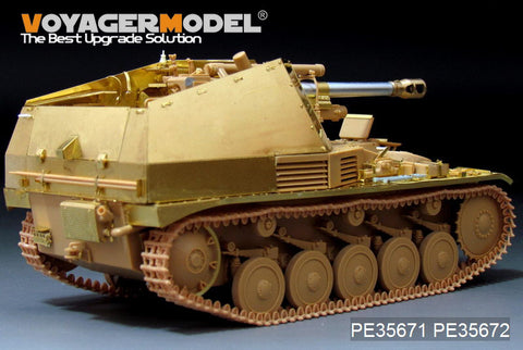 Voyager PE35671 "wild bees" 105mm self propelled howitzer upgrade metal etching parts (T Society)