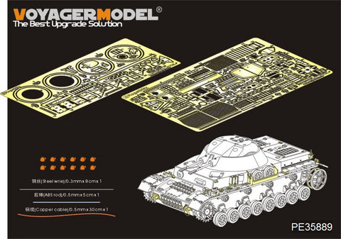 Voyager Model Metal Etching sheet PE35889 "spherical Lightning" 30MM Air Defense Self-Defense Gun Reformed parts