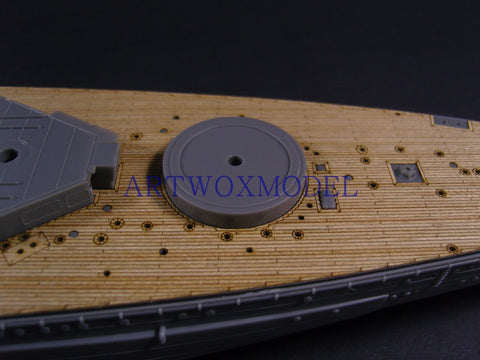 Artwox model wooden deck for Fujimi 600017 Japan High Speed Battleship Hazel Wood Deck AW10084