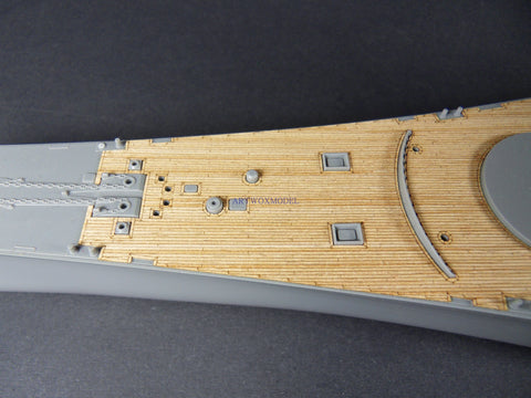 Artwox model wooden deck for Tamiya 78029 American Missouri battleship 1991 wooden deck AW10087