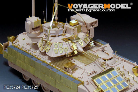 Voyager PE35724 M3A3 BUSKIII Bradley cavalry chariot upgrade etched parts (MENG)