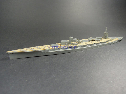 Artwox model wooden deck for Fujimi 420257 Japanese Battleship Birui Wood Deck AW2001 5