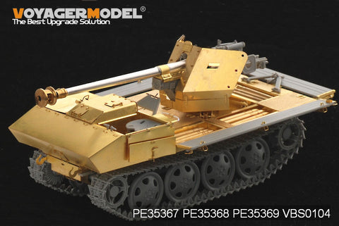 Voyager Model Metal Etching Sheet PE35367 stair RSO self propelled antitank gun upgrade base metal etch