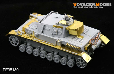 Voyager PE35180 4 tank F1 armored upgrade metal etching parts