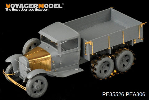 Voyager model metal etching sheet PE3526 Metal etching parts for upgrading of Soviet GAZ-AAA three-axle truck