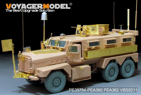 Voyager model metal etching sheet PEA360 Modern American Cougar 6X6 Anti-Mine Ambush vehicle Tire Group A