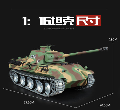 Heng long 1/16 german panther g heavy 2.4g remote control metal tank 3879 metal crawler wheel plate