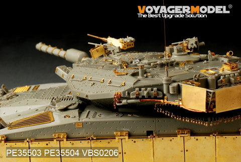 Voyager model metal etching sheet PE35504 Merkava Mk.3D main battle tank side skirt metal etching parts (MENG)