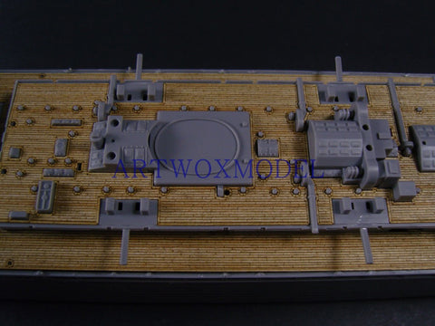 Artwox model wooden deck for Hasegawa 40082 Japan Ikekawa Maru Pill Diving Master Ship AW10085