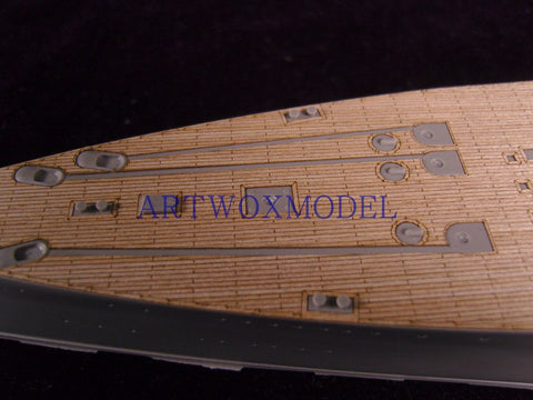 ARTWOX Model Wooden Deck for /Combrig3534FH tiger battleship cruiser wooden deck AW10073