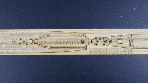 ARTWO Aoshima 005682 day naval submarine I-365 wooden deck AW10101