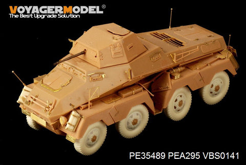 Voyager PE35489 Sd. Kfz .231 Metal etching for initial upgrade of eight armoured reconnaissance vehicles