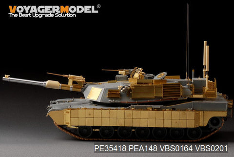 Voyager model metal etching sheet PE35418 M1A1 TUSK1 "Abran" main battle tank metal etch base Kit