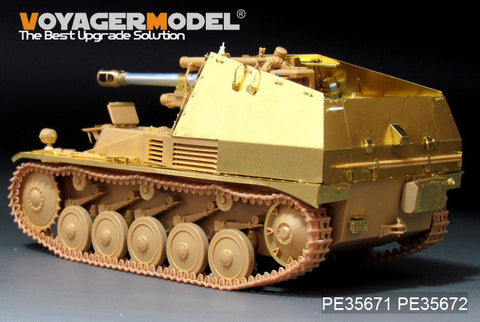 Voyager PE35671 "wild bees" 105mm self propelled howitzer upgrade metal etching parts (T Society)