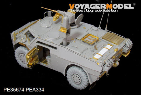 Voyager model metal etching sheet PE35674 Holland "small fox" wheeled lightweight armored vehicle for upgrading and upgrading metal etchant