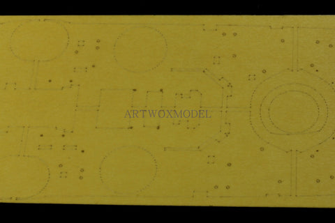 Artwox model wooden deck for Trumpeter 86509 British USS Agamemnon 3M cover paper AM10024