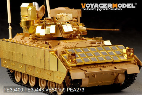 Voyager model metal etching sheet PE35400 M2A3 "Bradley" reconnaissance chariot retrofit a type of foundation modification part (T)