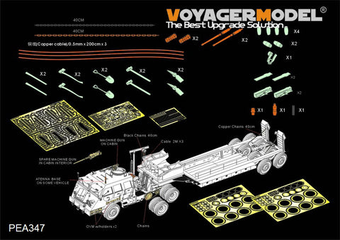 Voyager PEA347 PEA347 additional heavy metal tractors for heavy Dragons