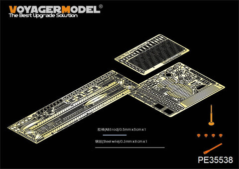 Voyager model metal etching sheet PE35538 Metal etching parts for BTR-70 wheeled armored vehicle upgrading and upgrading