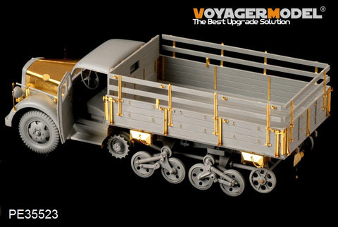 Voyager model metal etching sheet PE35523 Sd.Kfz.3 "Mechanical mule" Metallic etching for upgrade of Semi-tracked Carrie