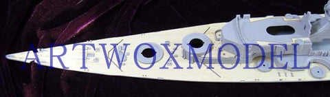 ARTWOX Model Wooden Deck for Revell 05040 deck AW10007 of the German battleship Bismarck