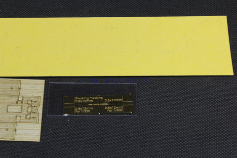 Artwox model wooden deck for Trumpeter 05347 Italy Zara cruiser wooden deck PE 3M cover paper AM10020A