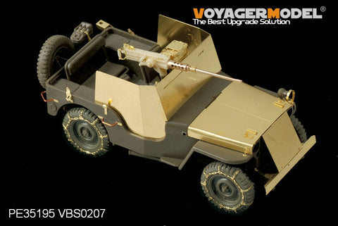 Voyager model metal etching sheet PE 35195 World War II Willis MB Combat Land Cruiser Armoured Modified Metal Erosion