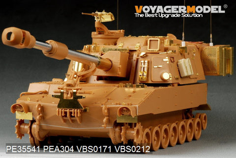 Voyager model metal etching sheet PE35541 M109A6 etching parts for escalation retrofitting of "chivalrous" self propelled howitzer (T/I)