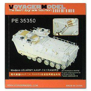Foyager PE3550 AAVP-7A1 RAM / RS modified amphibious personnel carrier upgrade with metal etching