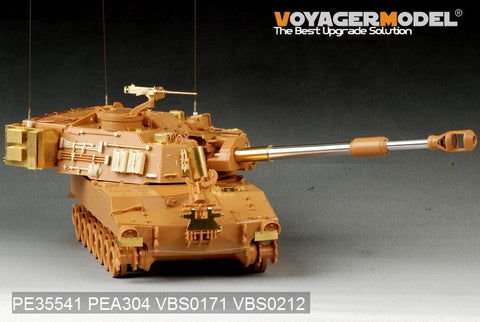 Voyager model metal etching sheet PE35541 M109A6 etching parts for escalation retrofitting of "chivalrous" self propelled howitzer (T/I)