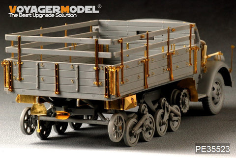 Voyager model metal etching sheet PE35523 Sd.Kfz.3 "Mechanical mule" Metallic etching for upgrade of Semi-tracked Carrie