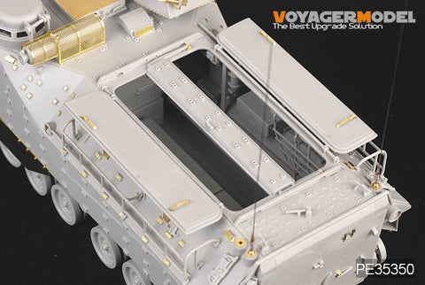 Foyager PE3550 AAVP-7A1 RAM / RS modified amphibious personnel carrier upgrade with metal etching
