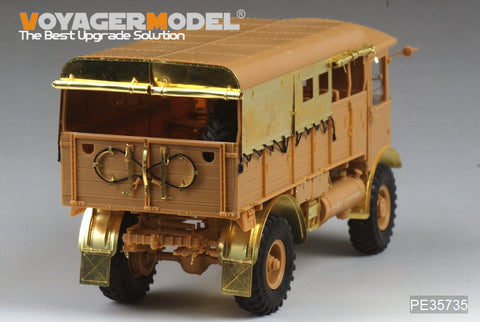 Voyager model metal etching sheet PE35735 AEC "Matador" artillery tractor traction medium term upgrade using metal etched parts