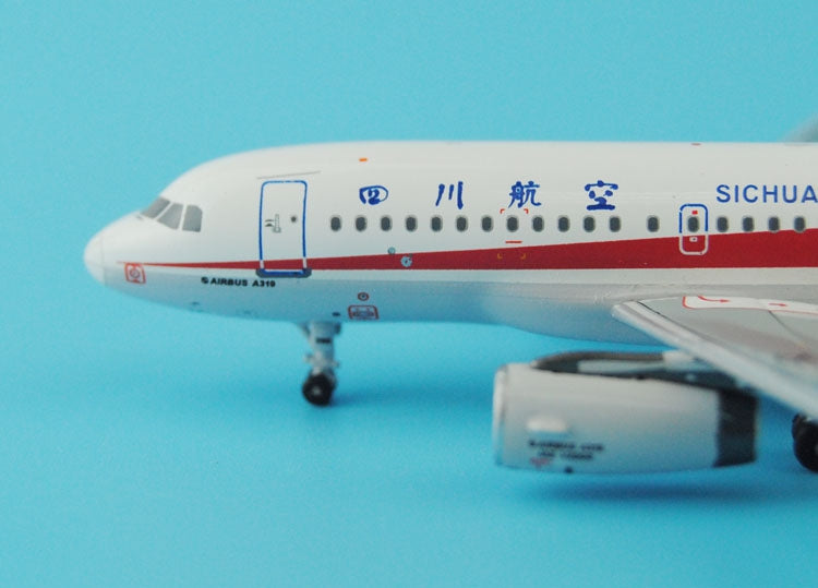 Specials: panda model Sichuan airlines a319b - 2298 1:400