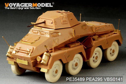 Voyager PE35489 Sd. Kfz .231 Metal etching for initial upgrade of eight armoured reconnaissance vehicles