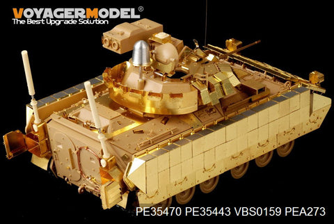 Voyager PE 35470m2 a2 bradley infantry fighting vehicle reshipment of upgrade a metal etchings ( t club )