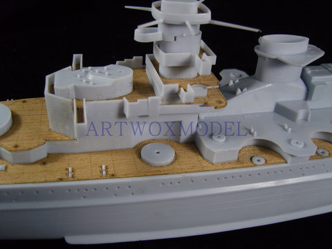 ARTWOX Heller 81080 Gnaisenau Battleship Wood Deck AW50014