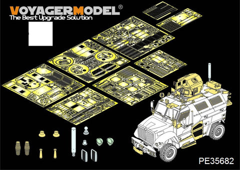 Voyager model metal etching sheet PE35682 MaxxPro (MRAP) etch for anti mine anti ambush armored vehicles (Tianli)